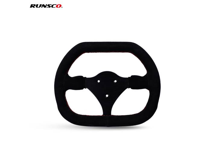 270mm volant plat daim course Kart/jeux jantes Pcd: 3x50mm cousu rouge/bleu/jaune 5160