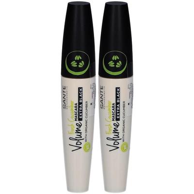 Fresh Cucumber Volume Mascara Extra Black 2x 2x12 ml
