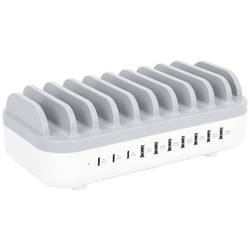 Manhattan 10-Port USB Power Delivery 120 W Lade- und Managementsystem Station 180856