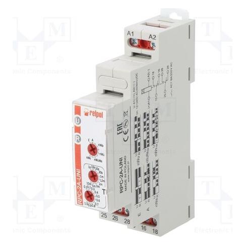 Relpol Zeitrelais 1P 12-240VAC/DC RPC-2A-UNI 863217 (863217)