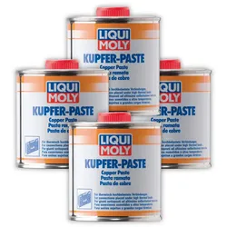 4x Bremsenpaste LIQUI MOLY 3081 Kupferpaste Kupfer-Paste Montage Bremse Fett 250g
