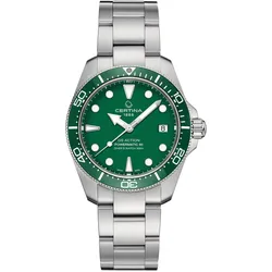 Certina C0488071109100 Taucheruhr Automatik DS Action Diver 38 mm Grün