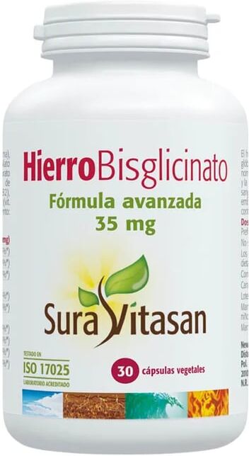 Sura Vitasan Ferro Bisglicinato 35 mg 30 VCaps