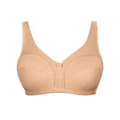 Soft-BH VIANIA "Baumwoll Soft BH Basic", Damen, Gr. 105, Cup E, beige (makeup), Obermaterial: 100% Baumwolle CO., BHs Soft-BH