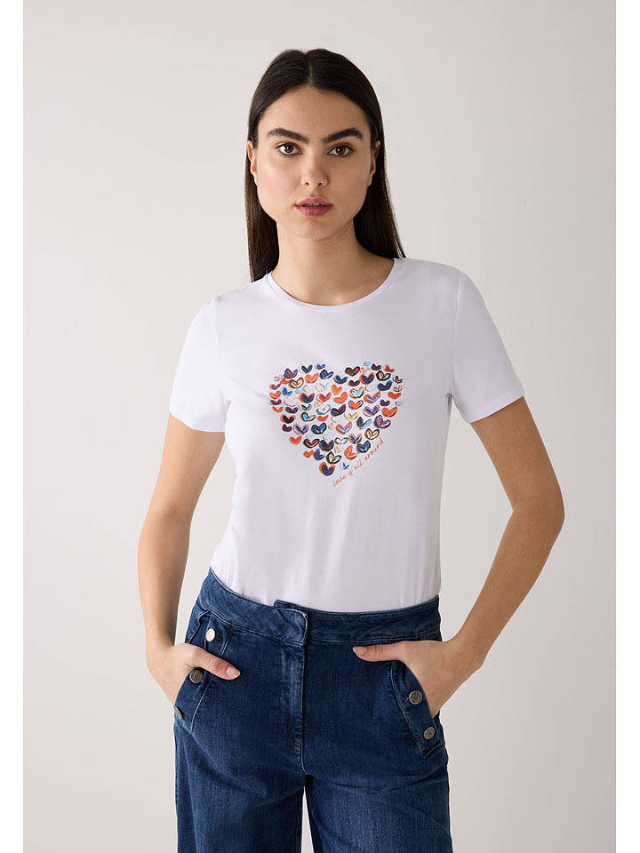 More & More Shirt in Weiß - 34