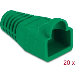 DELOCK 86726 - Knickschutztülle für RJ45, grün, 20 Stück