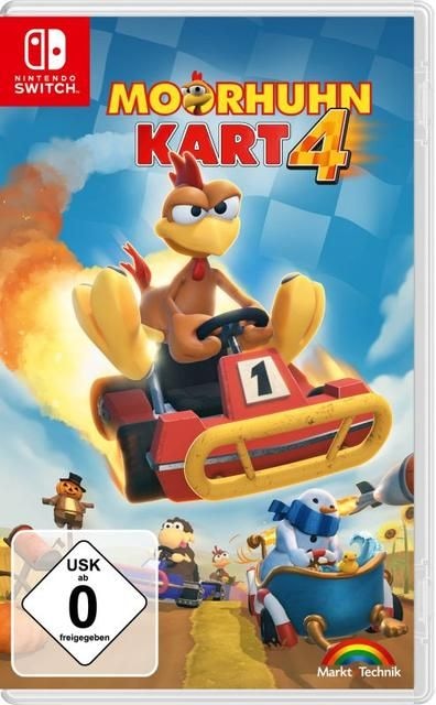 ak tronic Moorhuhn Kart 4 (Nintendo Switch) 12313