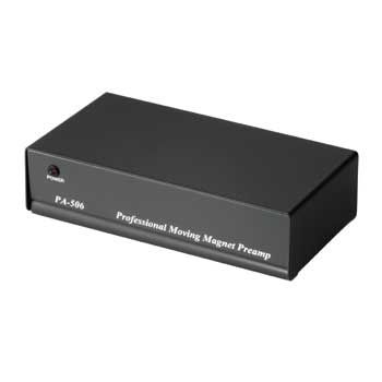 Hama Stereo Phono Preamplifier PA 506, with AC/DC Adapter 230V/50Hz 00040506