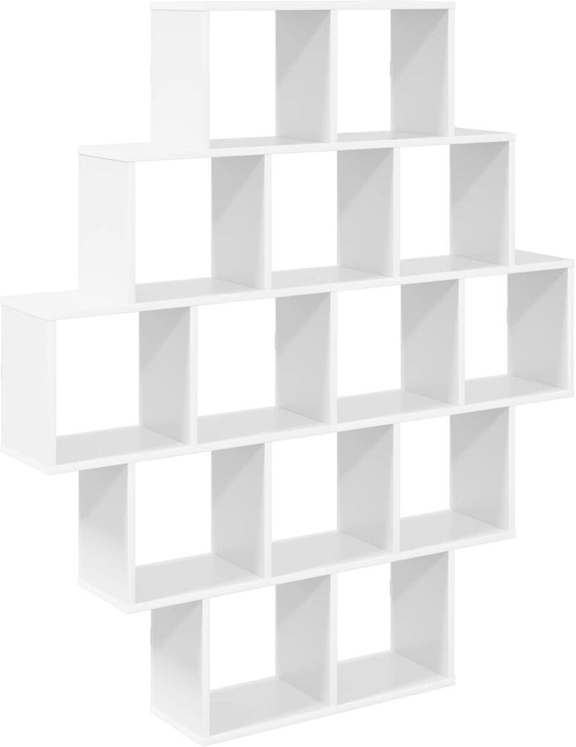 Brayden Studio Floating Shelf White 136cm H X 120cm W X 20cm D