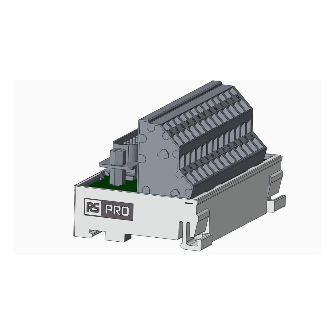 RS PRO Schnittstellenmodul Sub-D, Stecker, 25-pol (2657032)