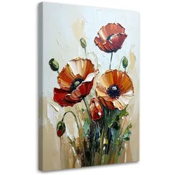 LEINWANDBILD Blumen 40x60cm