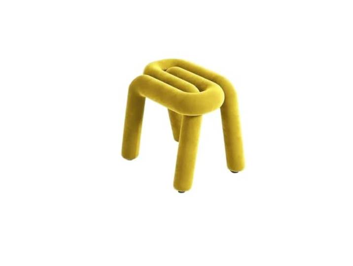 Schminkhocker Make-up-Hocker, Maniküre-Stuhl, Schminkstühle Dressing Schlafzimmermöbel Hocker Flur Ottomane Fußstütze Modern Fleece(Color 3)