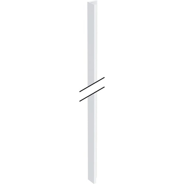 Geberit Griff, Weiß, Acanto Hochschrank flach zu Art.-Nr.: 500.637.01.2, 243861011 243861011