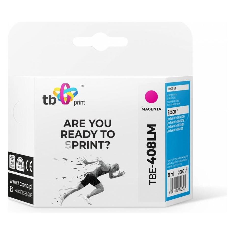 Print TB cartridge for Epson T09K3 Magenta 100% new (M) (TBE-408LM)
