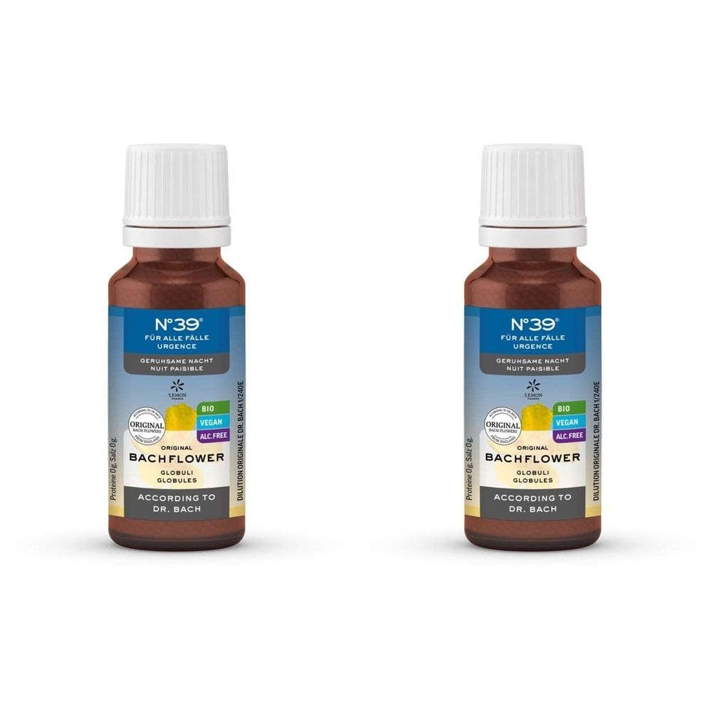 Bachblueten Notf39Globu NA Bio x2 2x20 g Granulat