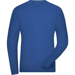 Bio Stretch Langarmshirt "JN1804" UV-Schutz - 6XL - royal