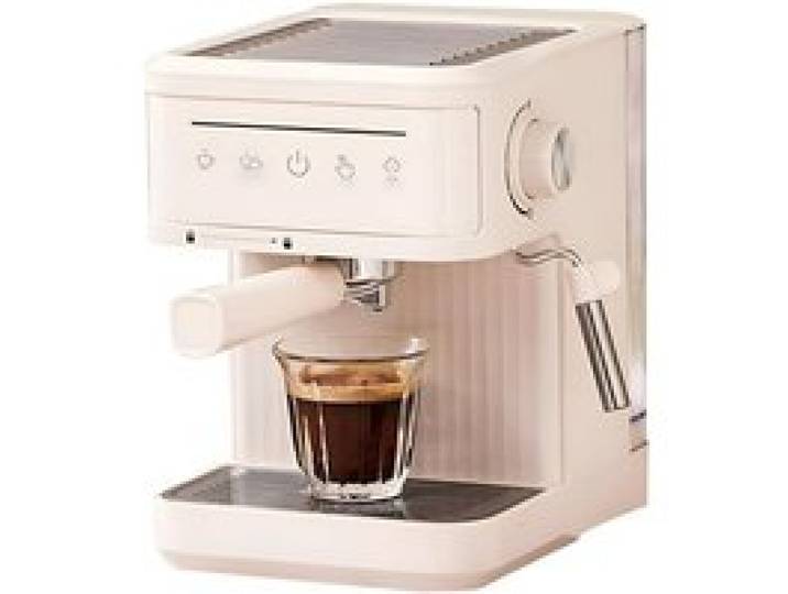 Machine à espresso COSYHOMES 20 barres Réservoir d’eau 1 8L Machine à espresso blanche