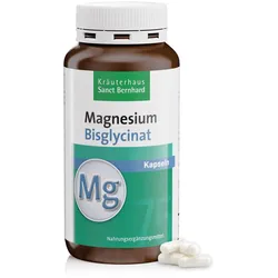 Magnesiumbisglycinat-Kapseln 180 Kapseln - 131 g