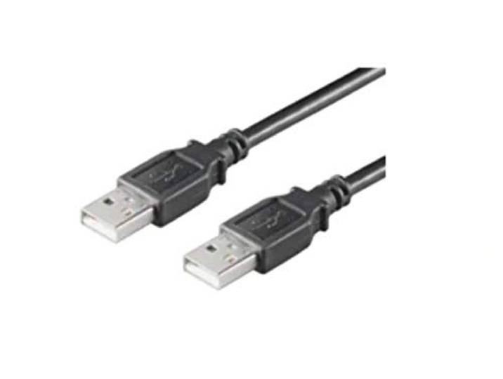 USB2.0 A-A 3m M-M, Black
