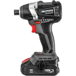 Graphite, Bohrmaschine + Akkuschrauber, screwdriver 58G024 18V (Schlagschrauber)