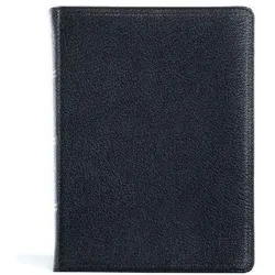 CSB Pastor's Bible, Verse-By-Verse Edition, Holman Handcrafted Collection, Black Premium Goatsk, Sachbücher von Csb Bibles By Holman