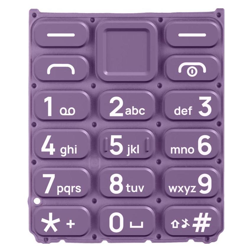 HMD Latin Keyboard fur 105 / Nokia 105 (2024), Purple (62435258)