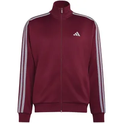adidas 3-Streifen French Terry Trainingsanzug Herren KX5621 - team maroon 2/slate XXL