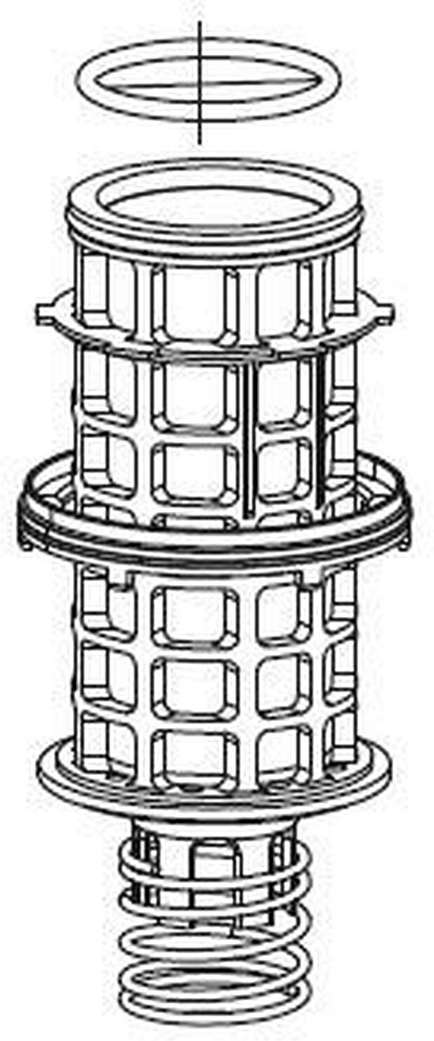 Élément filtrant Grünbeck pour BOXER, UNI 100 µm 101632e pour filtre à contre-lavage, filtre automatique