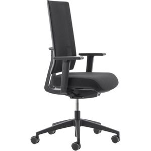 Köhl Bürostuhl ANTEO 5000 BASIC NETWORK, schwarz, Stoff / Netz, belastbar bis 120 kg