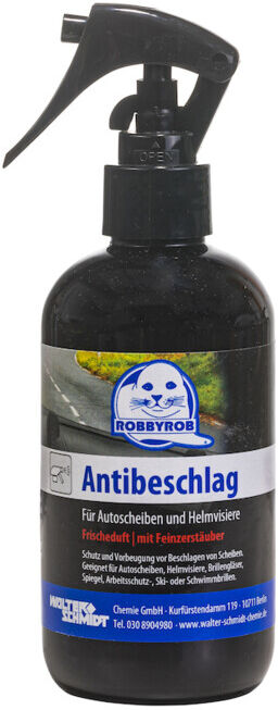 Robbyrob Spray anti-buée 250 ml ; Walter Schmidt Chemie GmbH (3523000000)