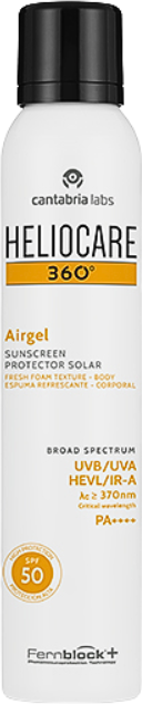 Heliocare 360º Airgel FPS50 200ml