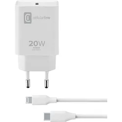 ACHIPHKITC2LMFI20W Reiselader 20W USB C für Apple Lightning, weiss