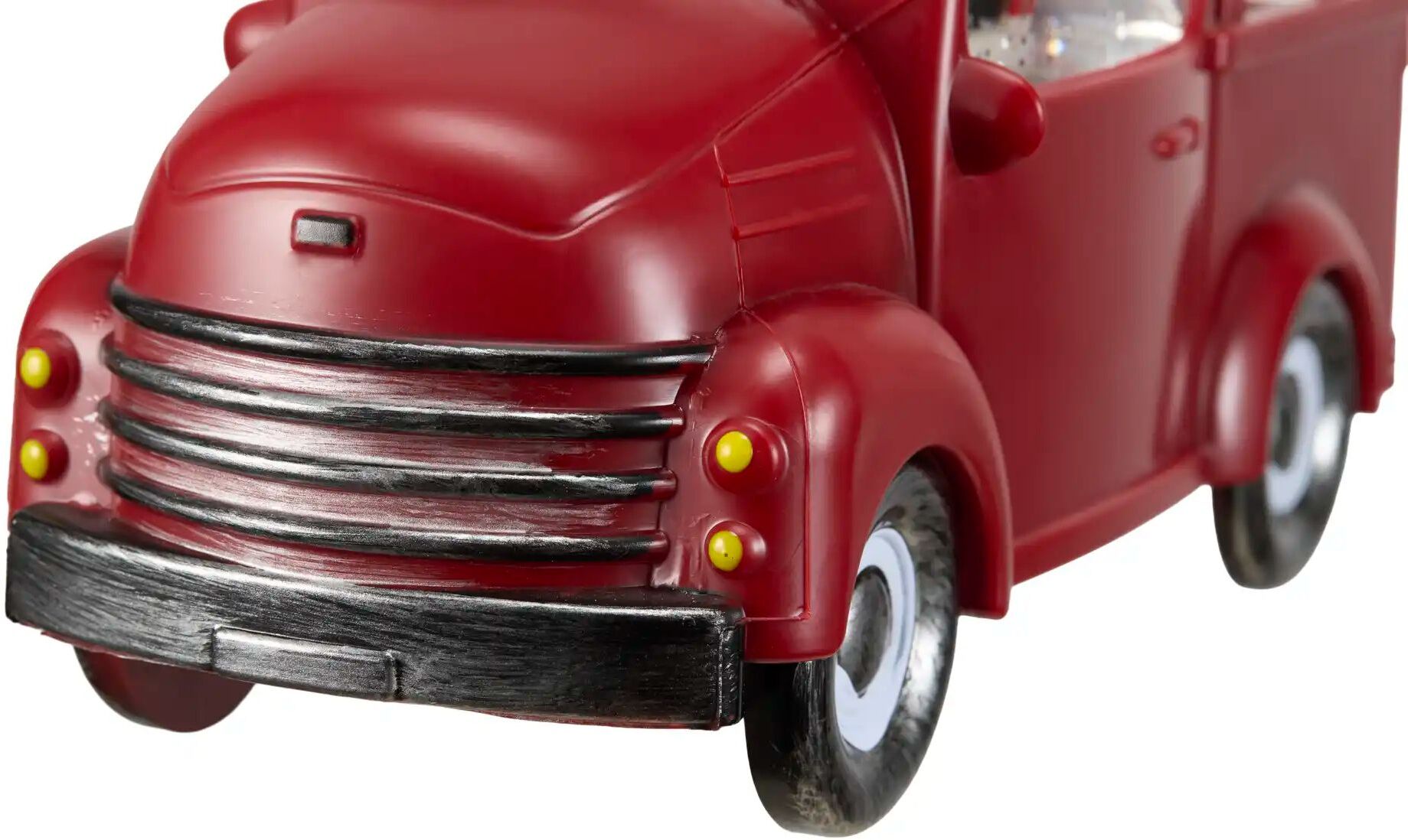 Höffner LED Weihnachtsauto   ¦ rot ¦ Polyresin (Kunstharz) ¦ Maße (cm): B: 24 H: 18 T: