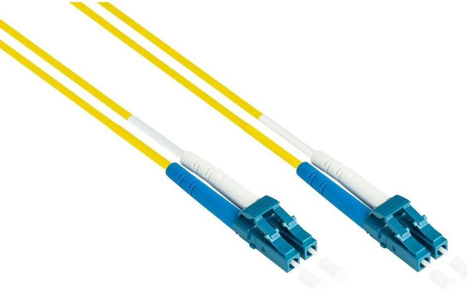 VARIA Group LWL-patchkabel duplex OS2 singlemode LC-LC geel 20 meter