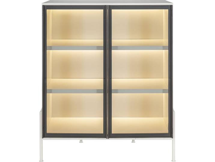 NOVAMOBILI Sideboard Sebastiano beige MDF B 96 cm H 117.2 cm - Sideboard