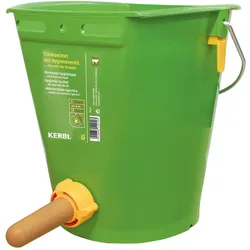 Kerbl Hygienetränkeeimer mit Klapp-Ventil grün - 14210 - grün