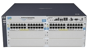 HP E5406-48G ProCurve, L2, 48, 52, 48, 52, Gigabit Ethernet (10/100/1000), RS-232, 10000 Eintragungen, 10/100/1000/10000 Gbit/s