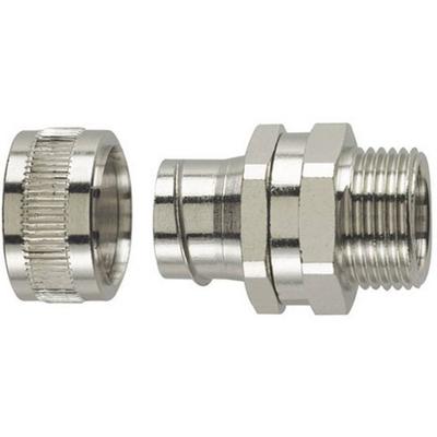 HellermannTyton 166-30405 SC25-SM-M25 Schlauchverschraubung Metall M25 21.10mm Gerade 1St.