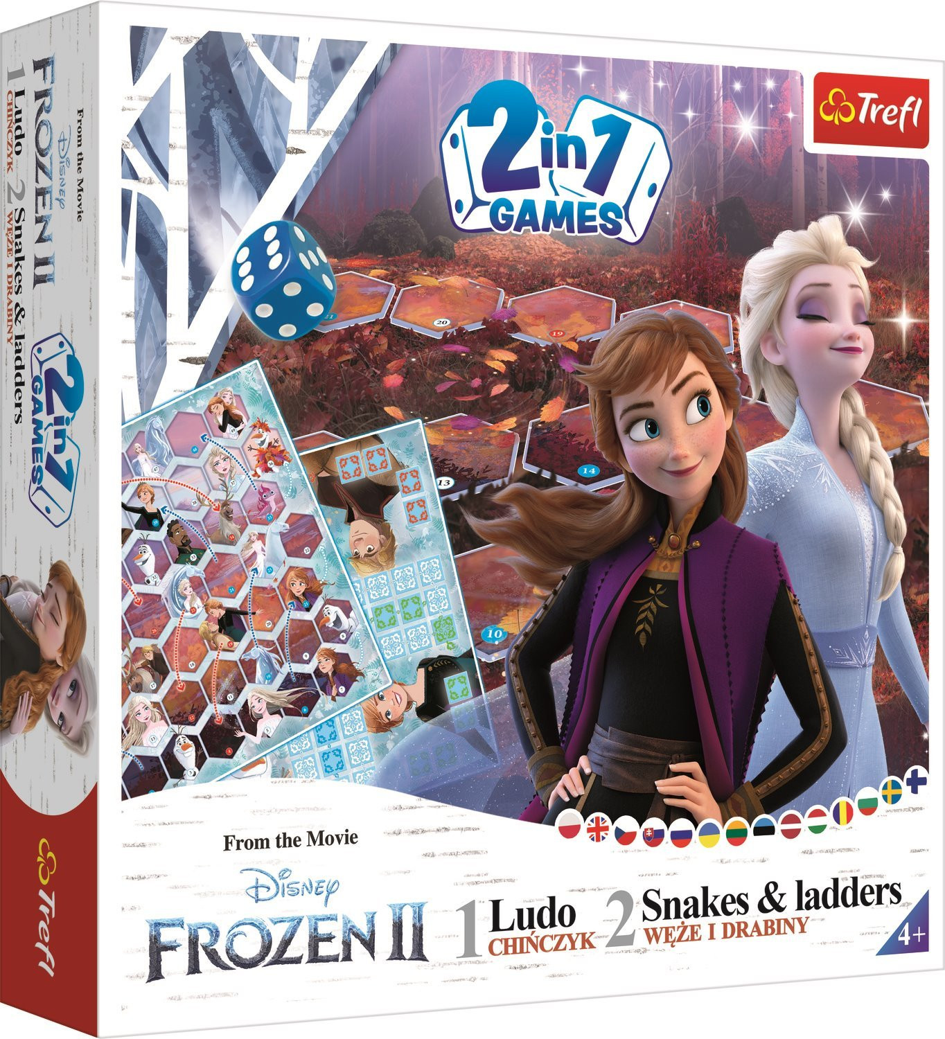 Trefl Frozen bordspel strategie vanaf 4 jaar