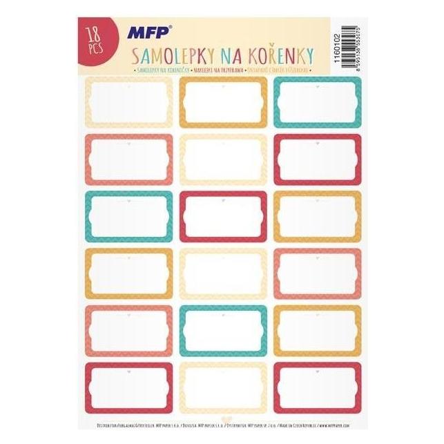 MFP Paper Gewürzaufkleber 15,4x22,5cm (18 Sticker) (47832273)