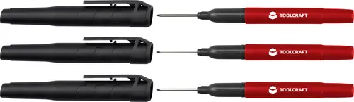 TOOLCRAFT TO-10179735 Bohrlochmarker 1mm 3St.