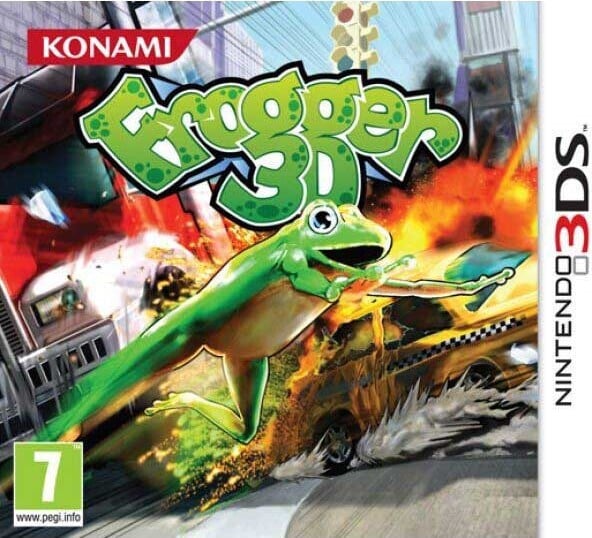 Frogger 3D voor Nintendo 3DS PAL-versie