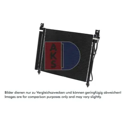 Kondensator Klimaanlage AKS DASIS 512067N für Kia Picanto I