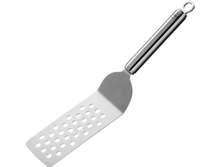 Rösle Opschep spatel - Palette spatel - Geperforeerd - RVS - Zilver