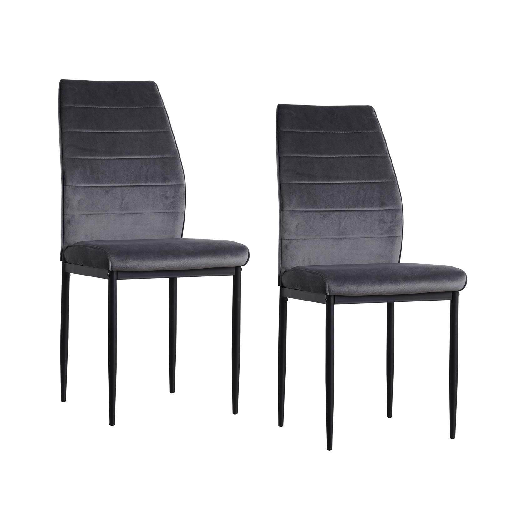 HTI-Living Stuhl Madison Velvet 2er-Set