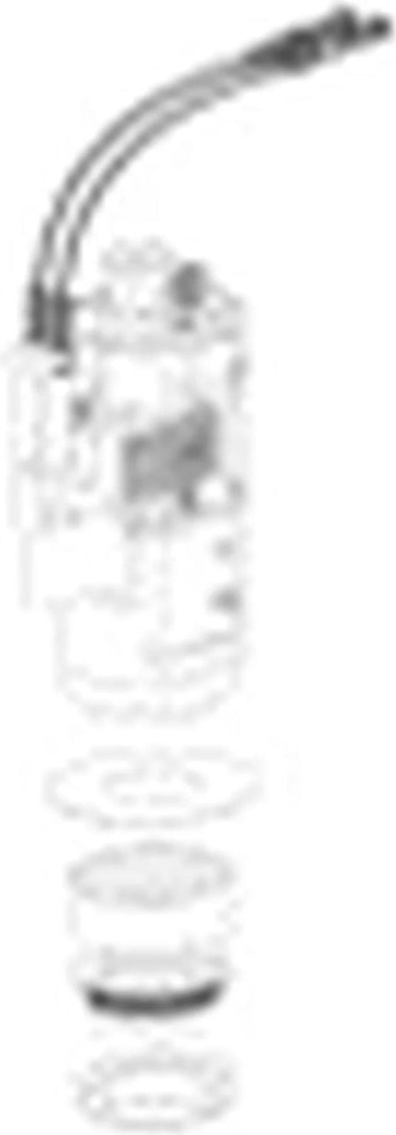 Laufen Universele afvoercombinatie 03982C Ineo met 2 kabels