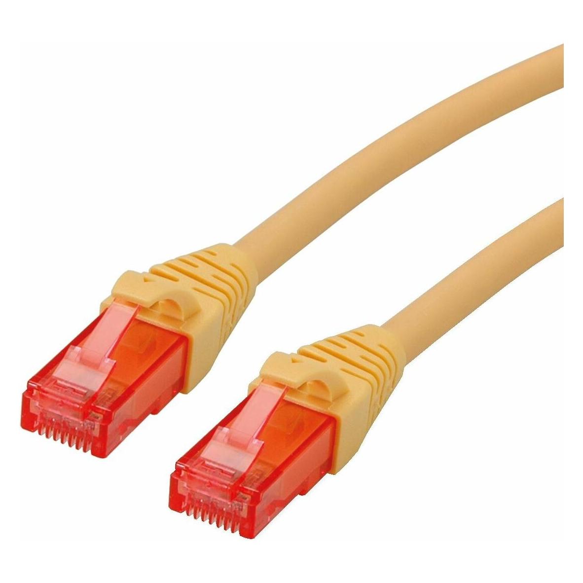Secomp ROLINE Patch Cable UTP, RJ45-RJ45 Component Level, LSOH (U/UTP, UTP, CAT6, 2 m) (21.15.2522)