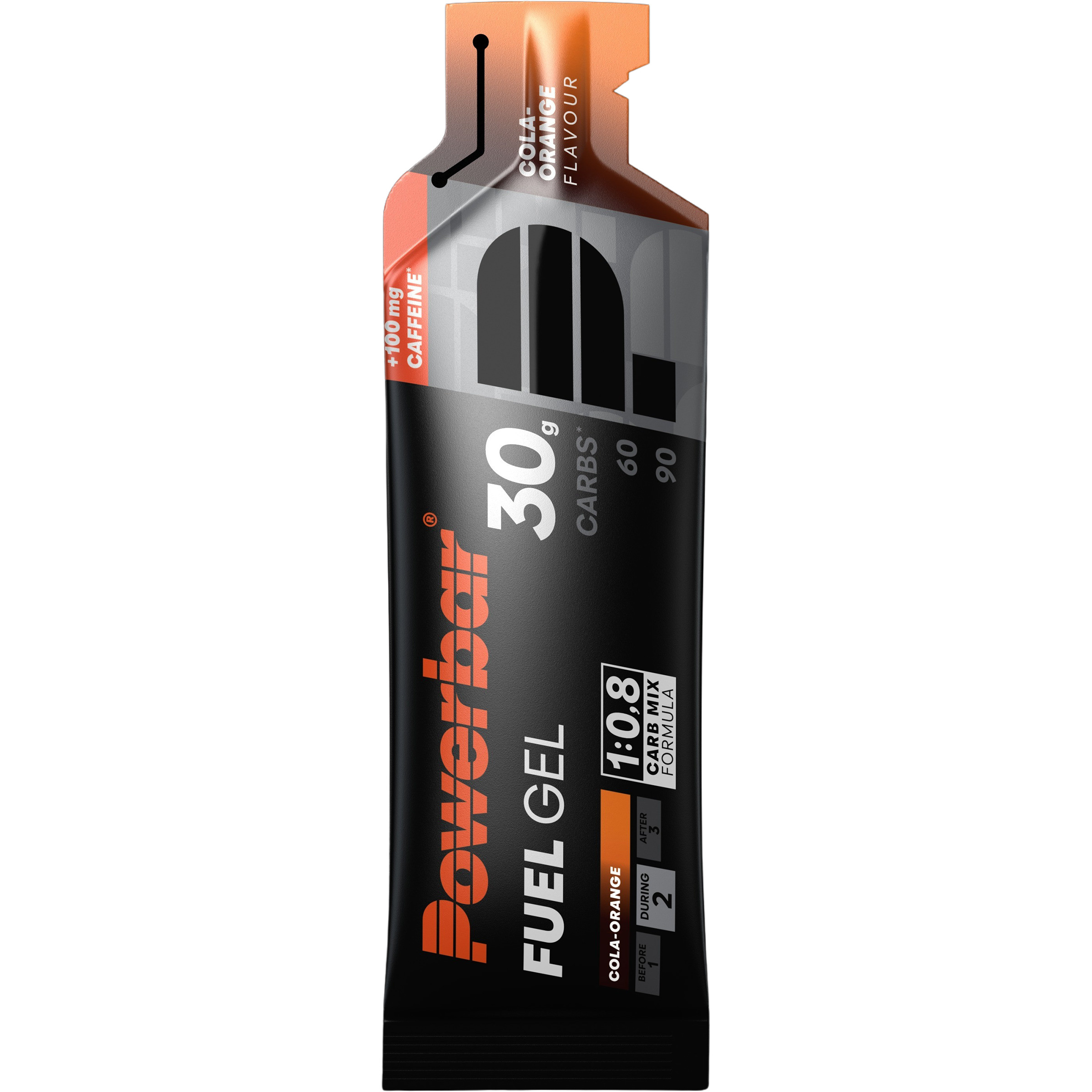 PowerBar Fuel 30 Energiegel Energie-Gel grau Größe 50ML