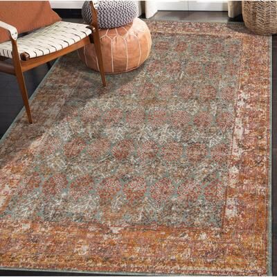 Amer Rugs Ethereal Vintage Bordered Area Rug