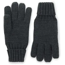 Tchibo - Strickhandschuhe - Herren - Gr. 9,5 - anthrazit